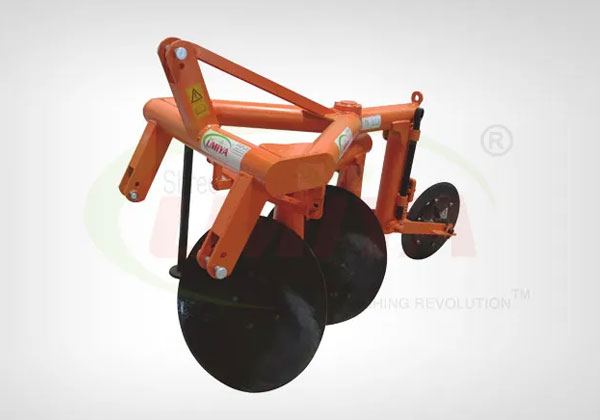 hydraulic reversible disc plough